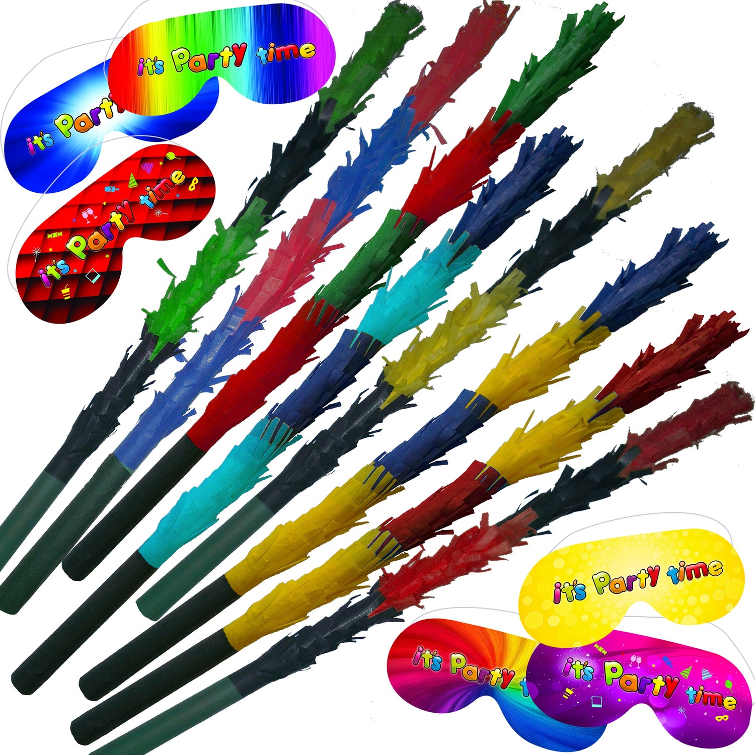 Stick for pinata smashing party game