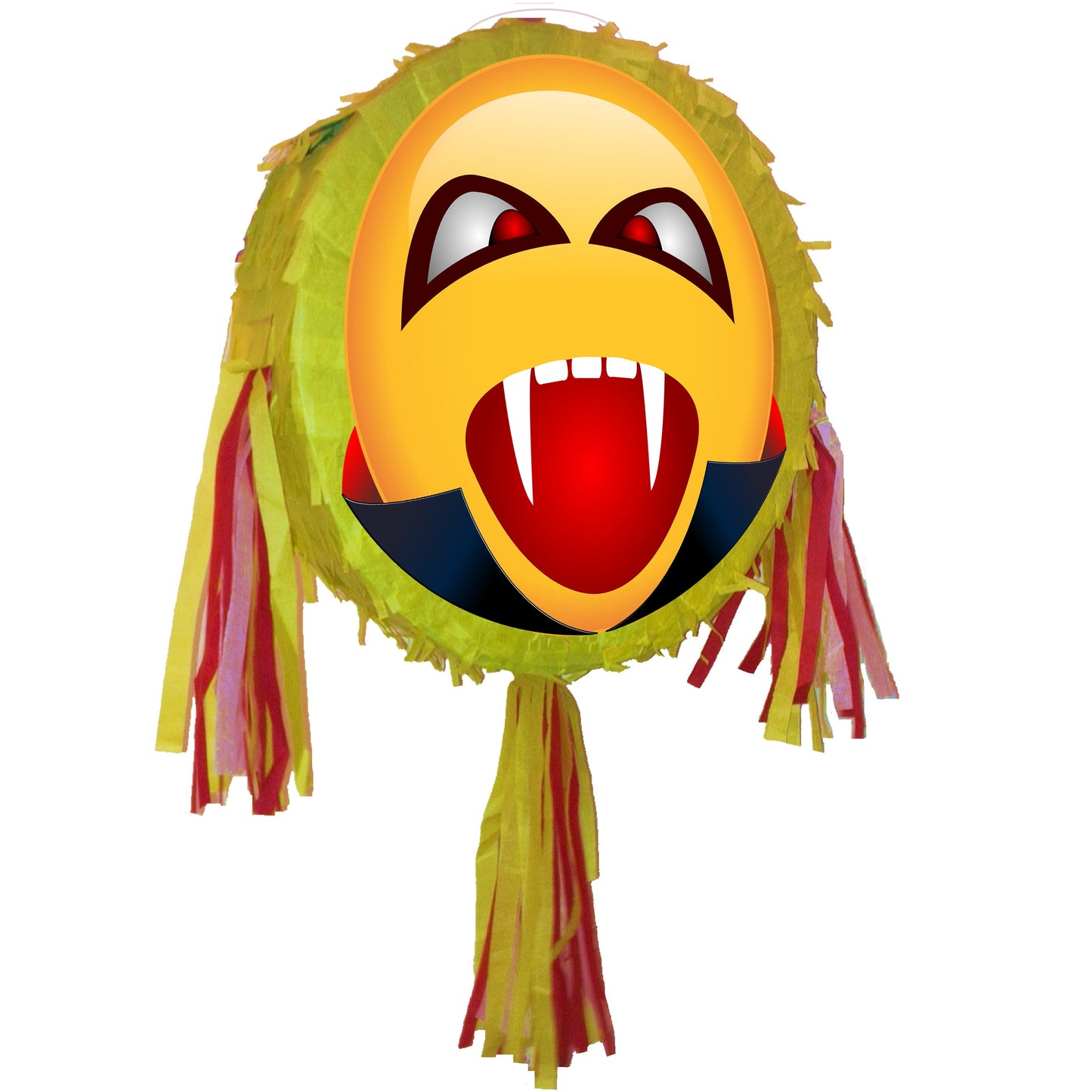 Vampire emoji Piñata set theme Party pinata supplies happy birthday stick blindfold Halloween Scary Creepy bat blood suck Dracula treat