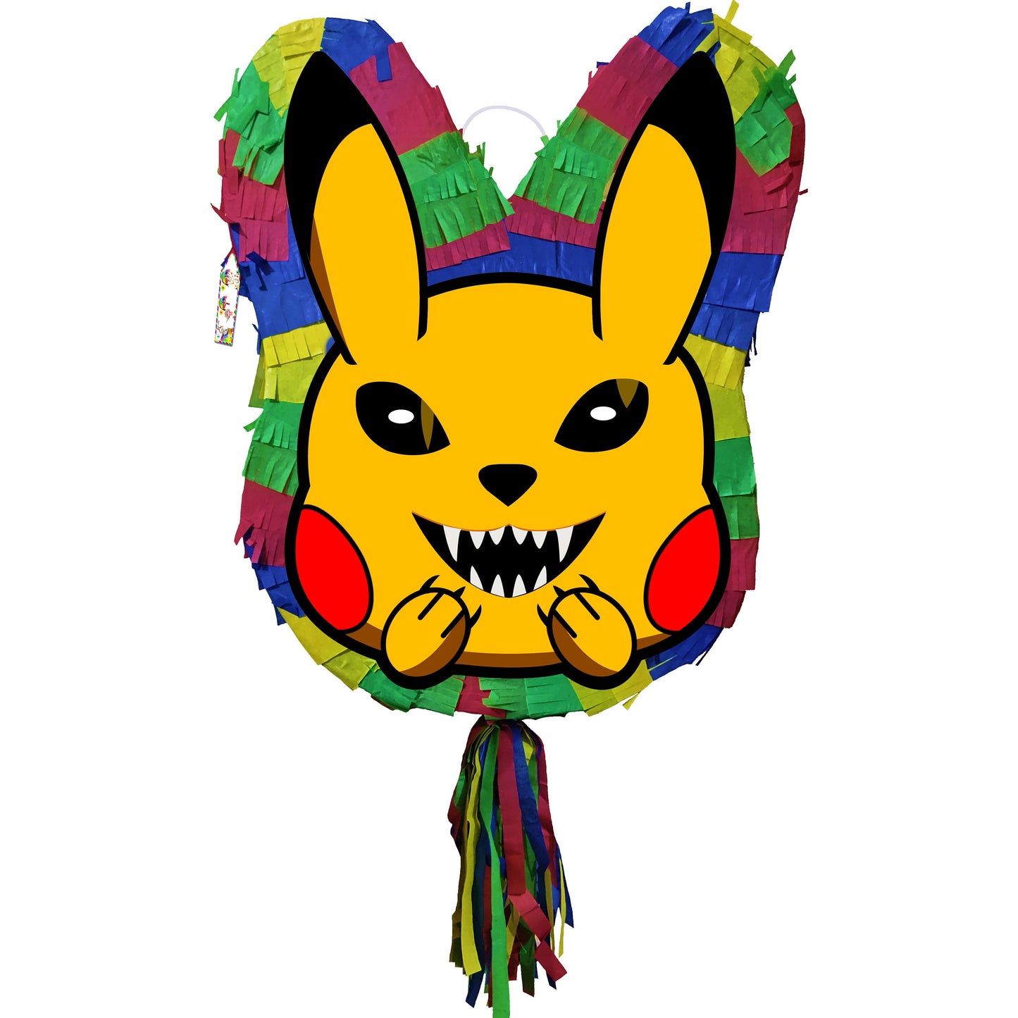 Scary Piñata with stick Party pinata supplies birthday Creepy happy game trick or treat Halloween theme Pikachu Pokémon go poke ball 2025