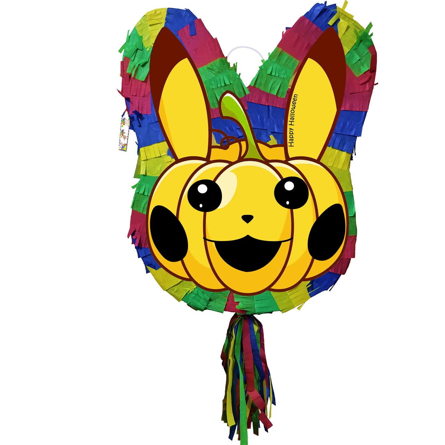 Pumpkin Piñata with stick Party pinata supplies birthday Creepy happy game trick or treat Halloween theme Pikachu Pokémon go poke ball 2025