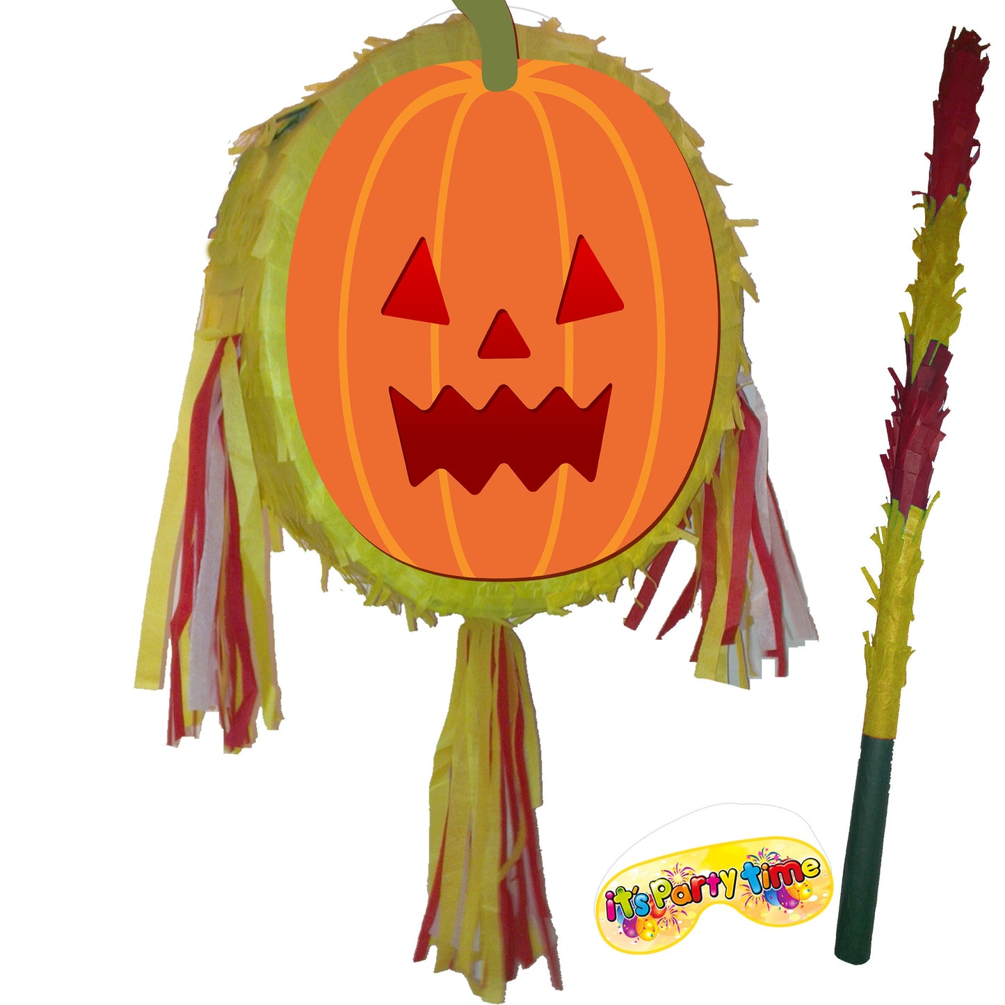 emoji pumpkin Piñata with stick Halloween theme Party pinata supplies birthday blindfold Scary Creepy happy game trick or treat good Friday