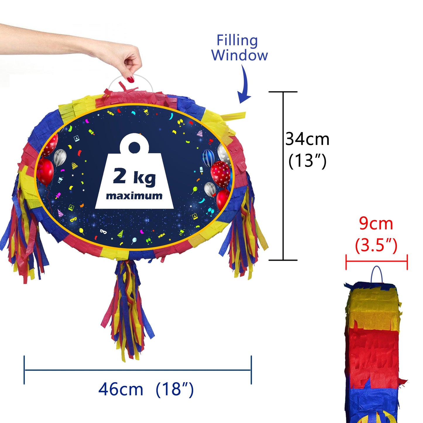 17th Birthday Number Pinata happy universal theme Party piñata supplies decorations stick Smash Game unisex seventeen seventeenth 17 years